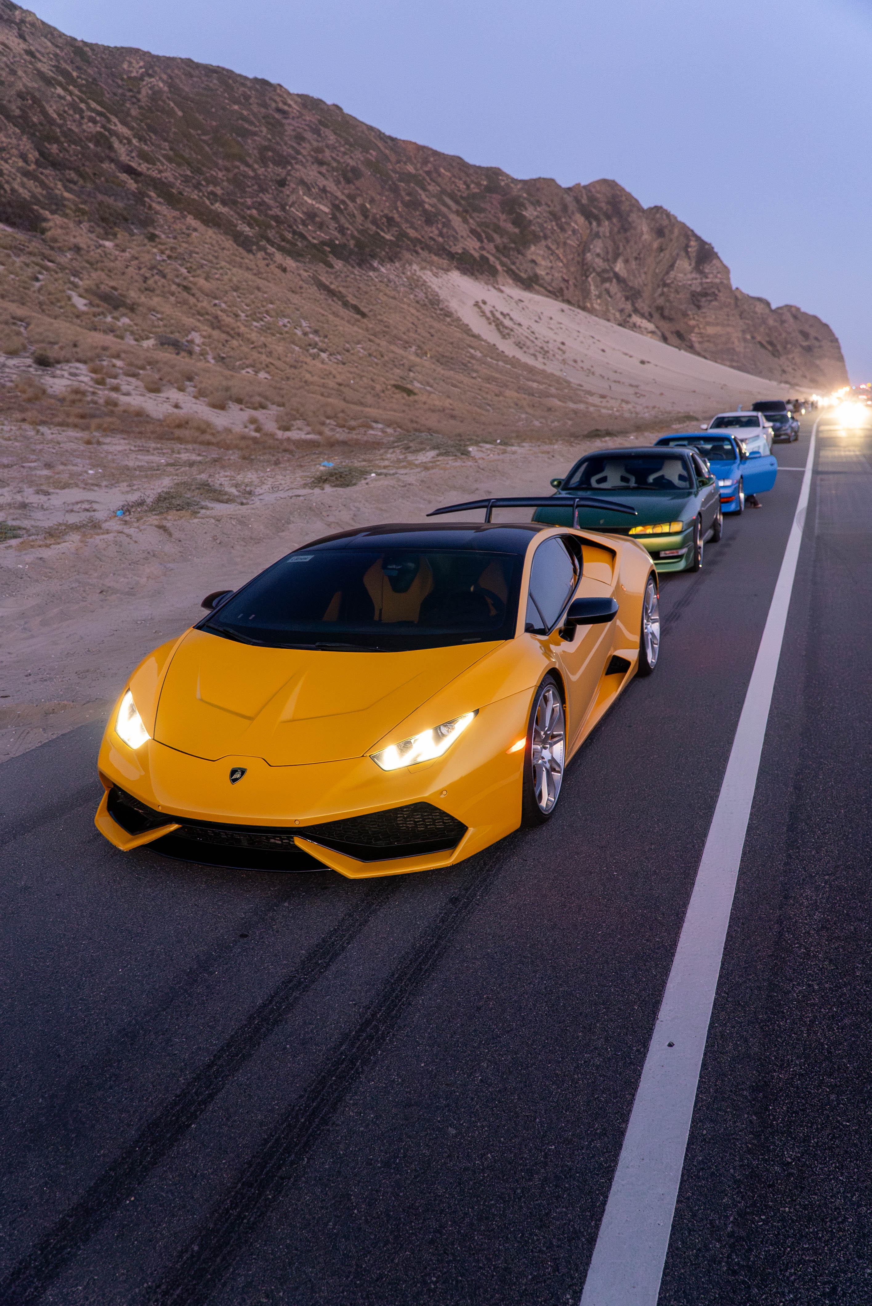 Canyons 16 – Sunset canyon run portrait